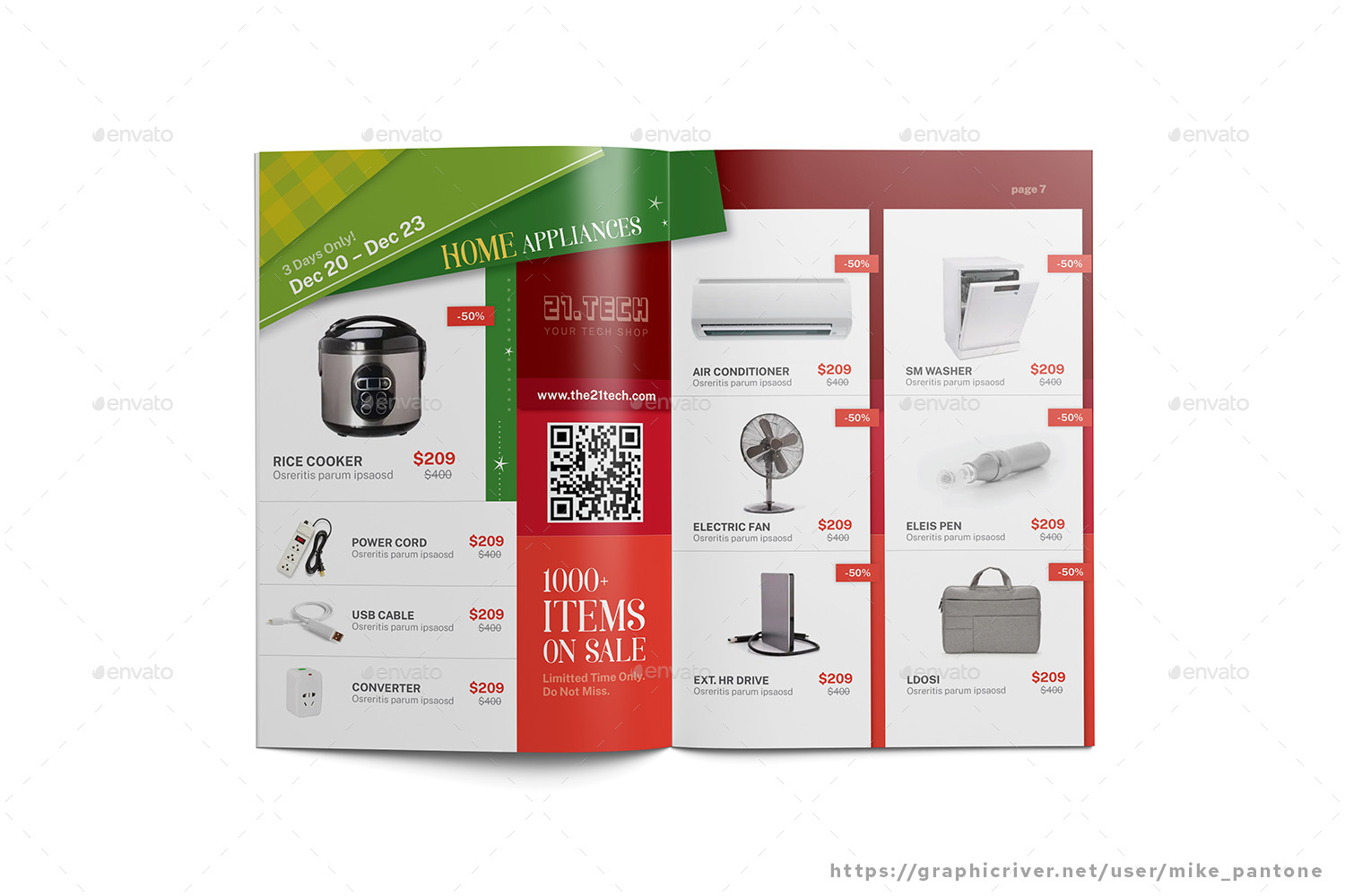 Christmas Catalog 2019, Print Templates GraphicRiver